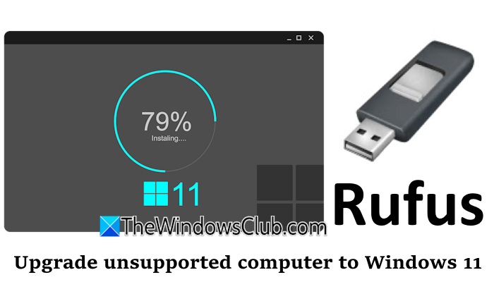 Upgrade unsupported computer to Windows 11